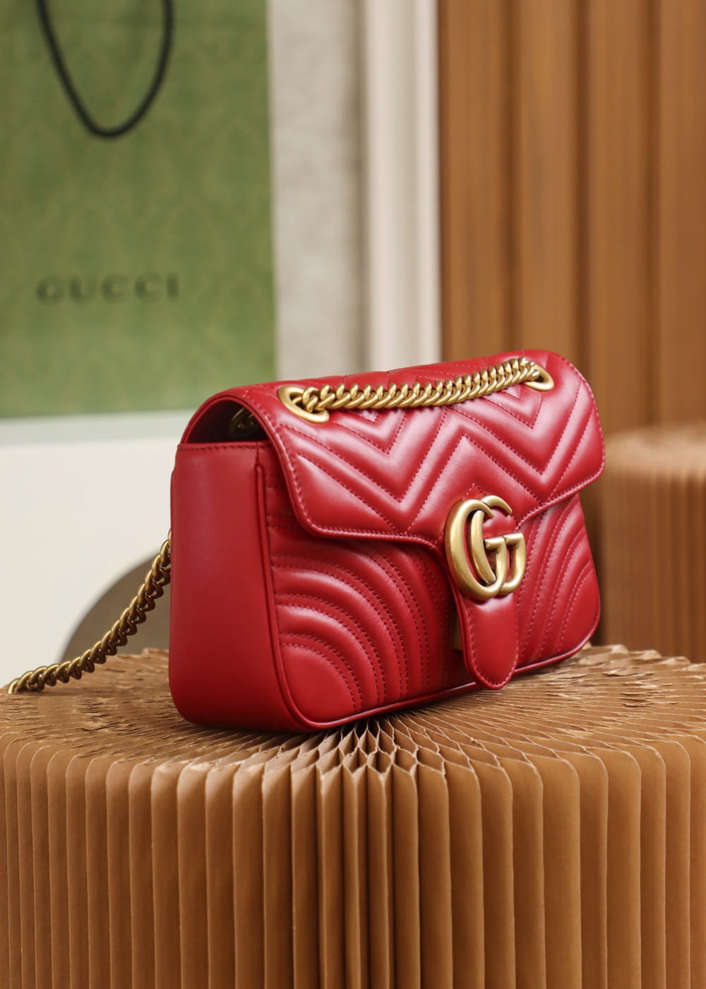 Bolsa Gucci Marmont Média