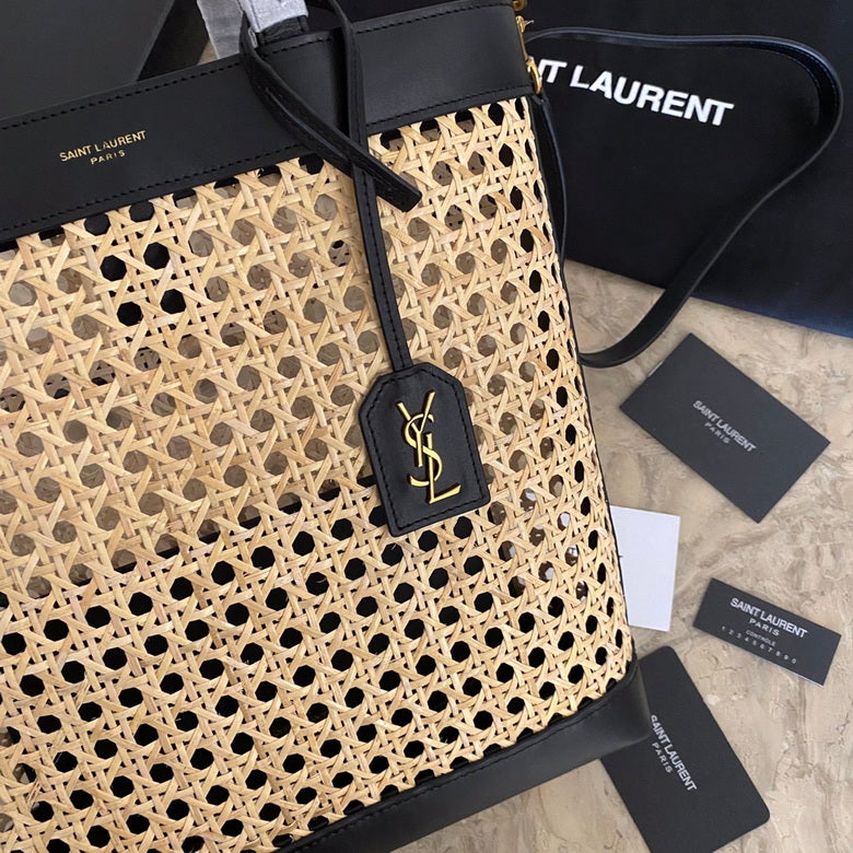 Bolsa Ysl Bamboo Basket