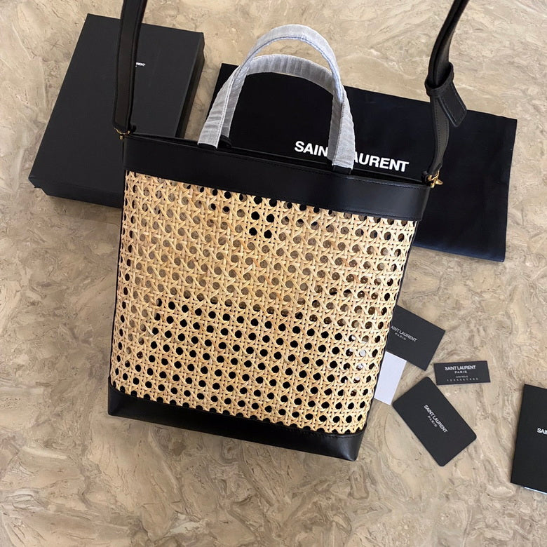 Bolsa Ysl Bamboo Basket