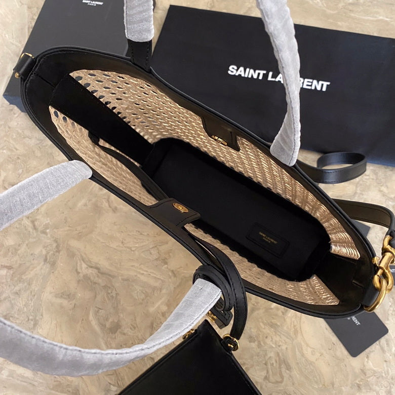 Bolsa Ysl Bamboo Basket