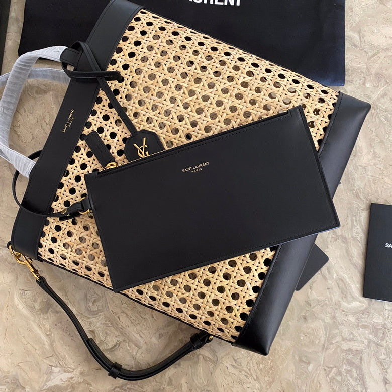 Bolsa Ysl Bamboo Basket