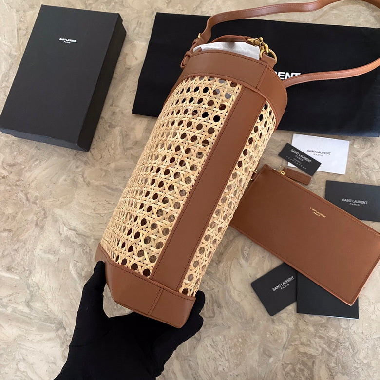 Bolsa Ysl Bamboo Basket