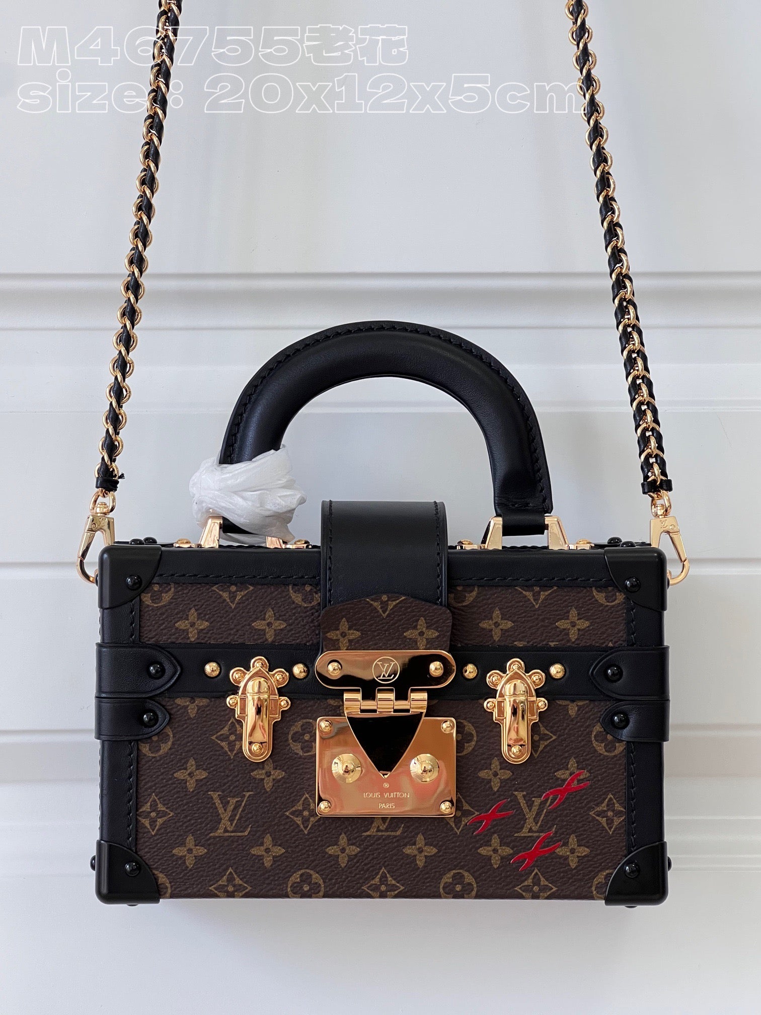 Bolsa Louis Vuitton Petite Malle Capitale