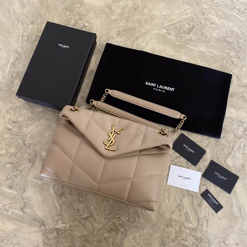Bolsa  Ysl Loulou Puffer Grande