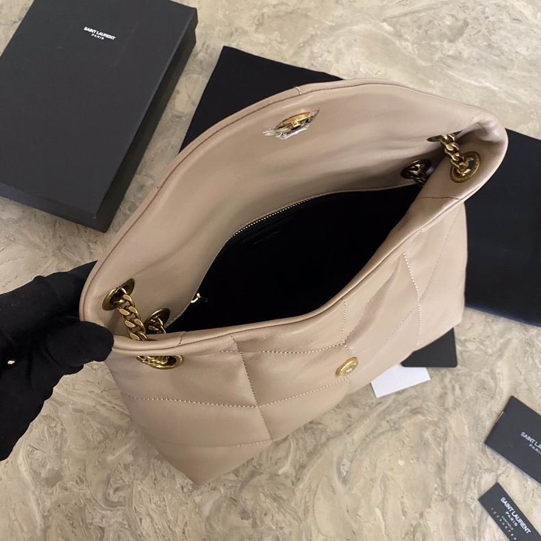 Bolsa  Ysl Loulou Puffer Grande