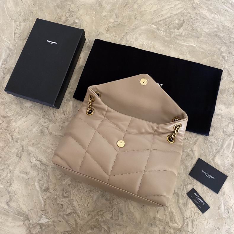Bolsa  Ysl Loulou Puffer Grande