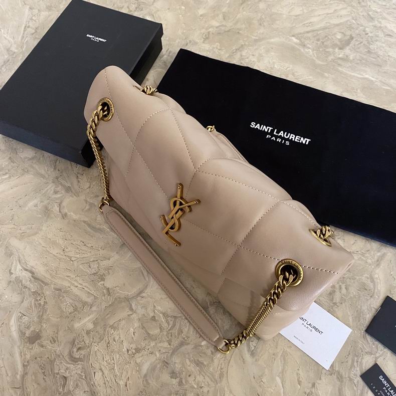 Bolsa  Ysl Loulou Puffer Grande