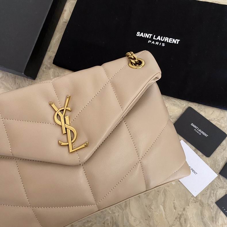 Bolsa  Ysl Loulou Puffer Grande