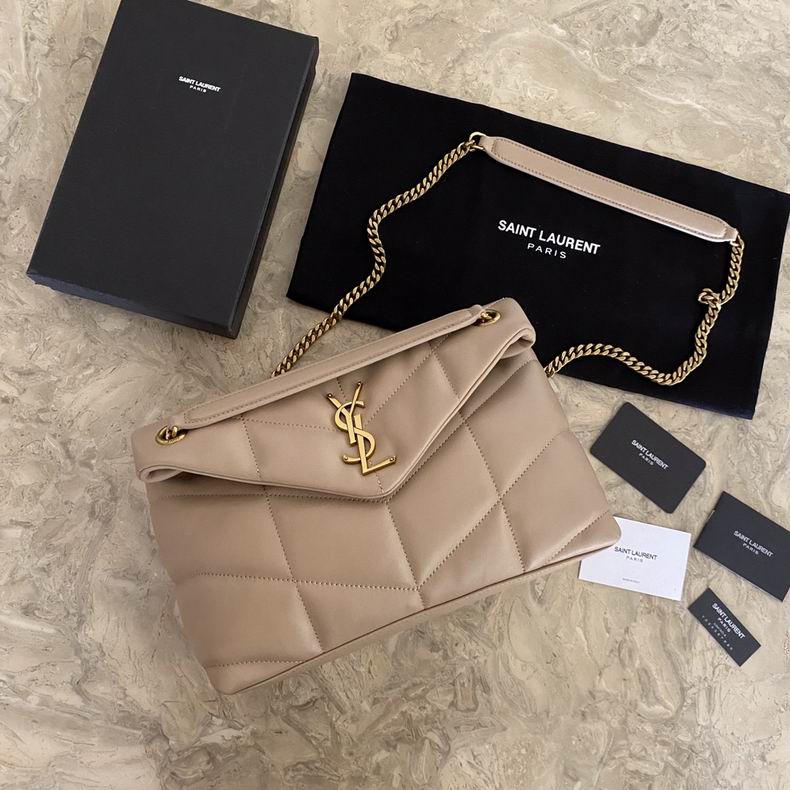 Bolsa  Ysl Loulou Puffer Grande