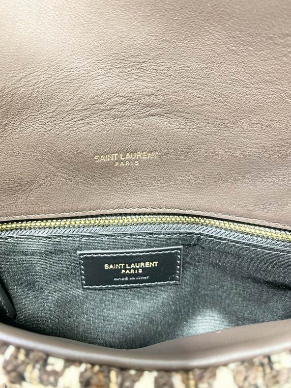 Bolsa  Ysl Loulou Puffer Grande