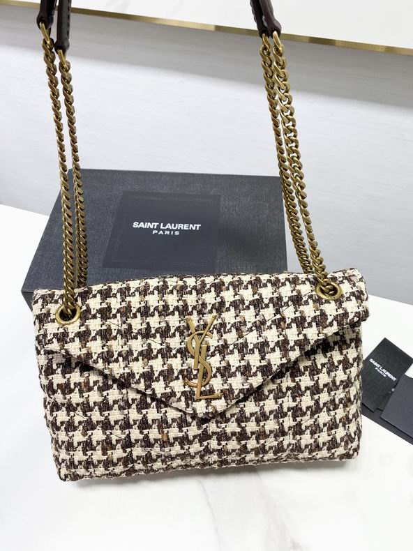 Bolsa  Ysl Loulou Puffer Grande