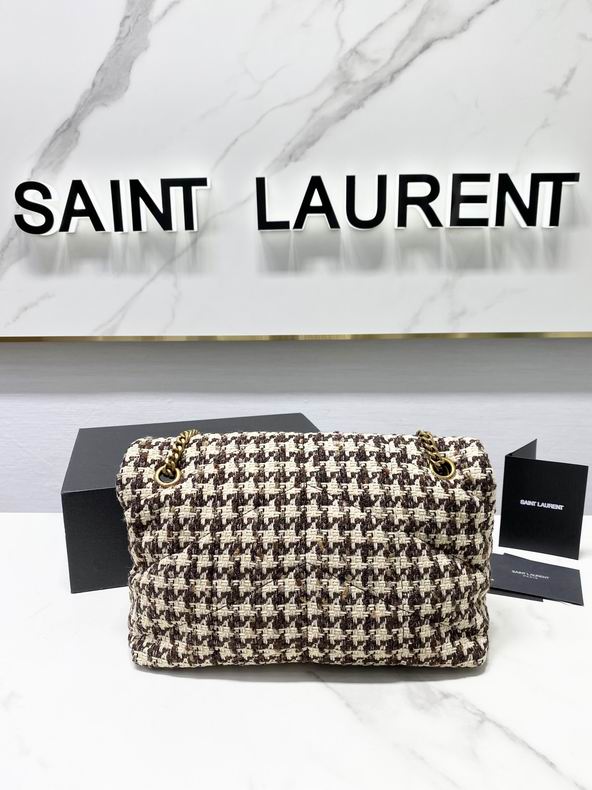 Bolsa  Ysl Loulou Puffer Grande