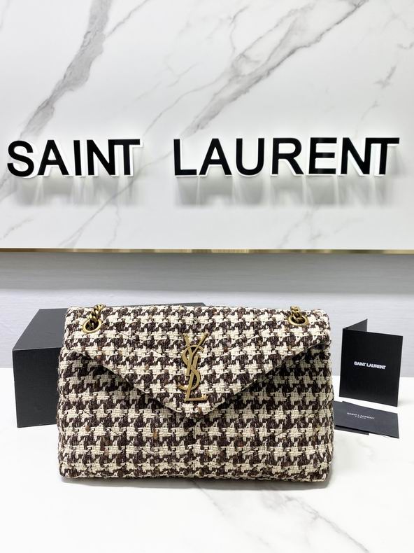 Bolsa  Ysl Loulou Puffer Grande