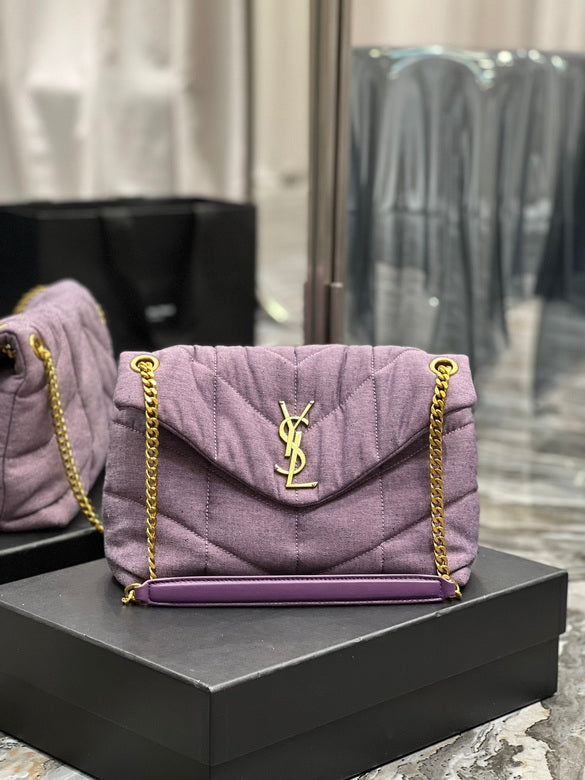 Bolsa  Ysl Loulou Puffer Média