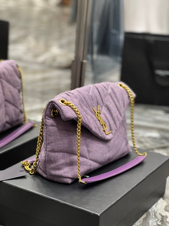 Bolsa  Ysl Loulou Puffer Média