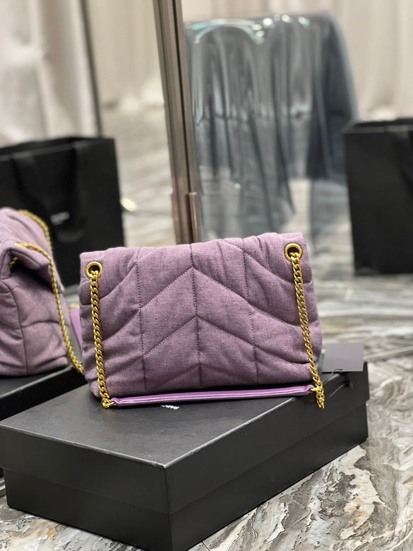 Bolsa  Ysl Loulou Puffer Média