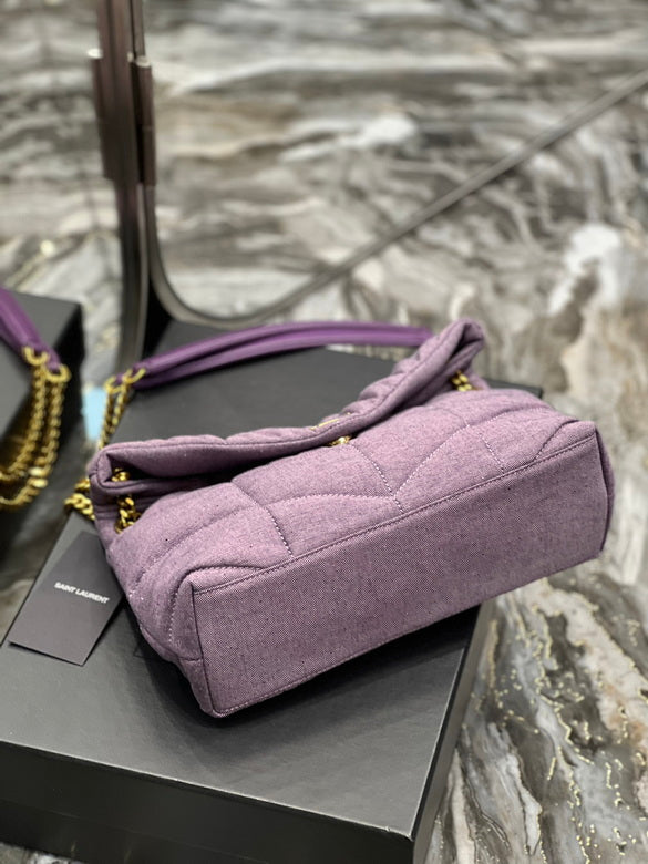 Bolsa  Ysl Loulou Puffer Média