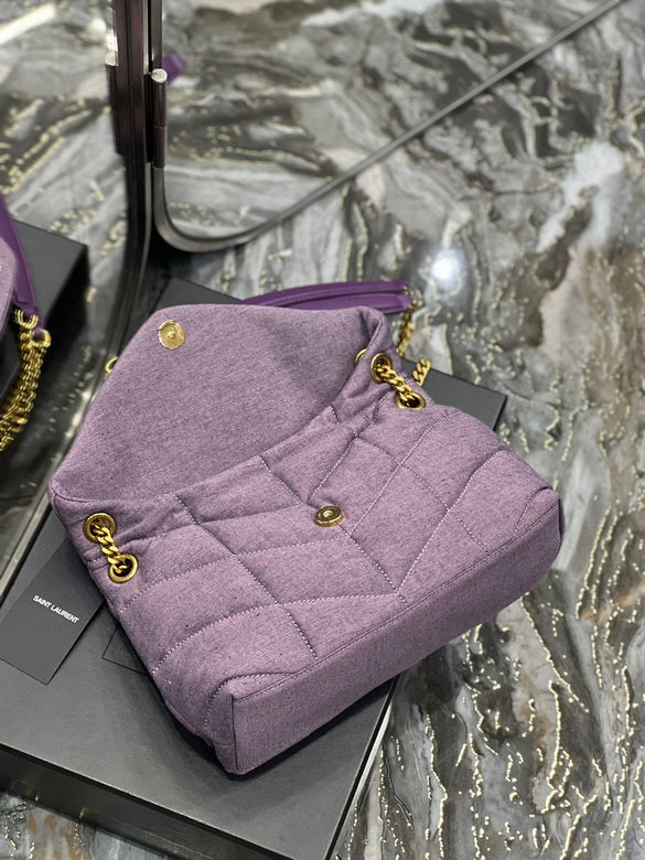 Bolsa  Ysl Loulou Puffer Média