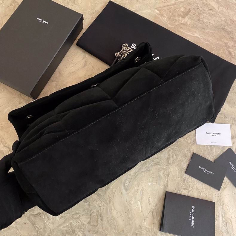 Bolsa  Ysl Loulou Puffer Grande