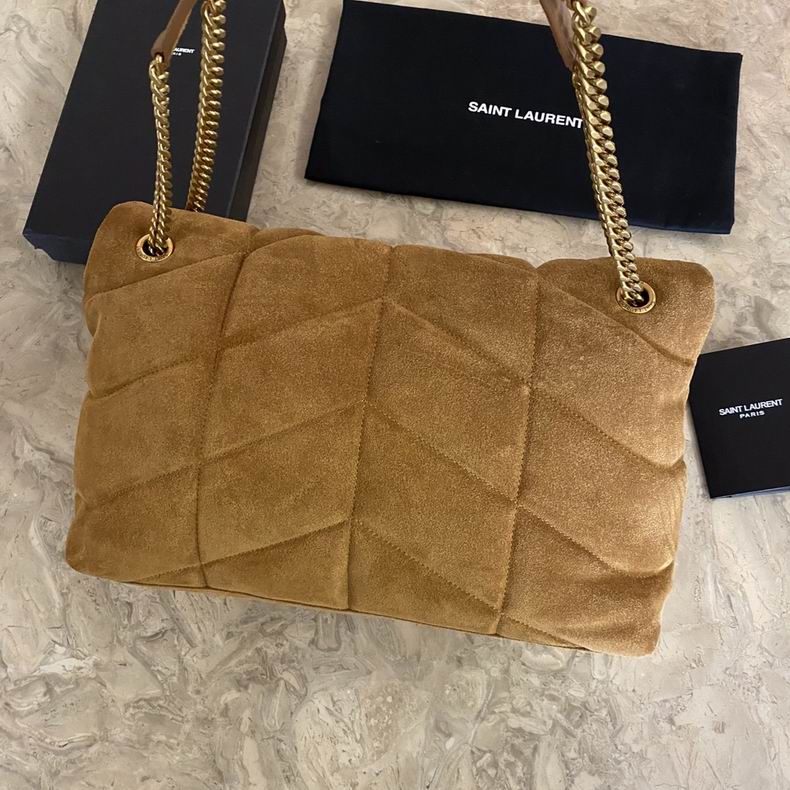 Bolsa  Ysl Loulou Puffer Grande