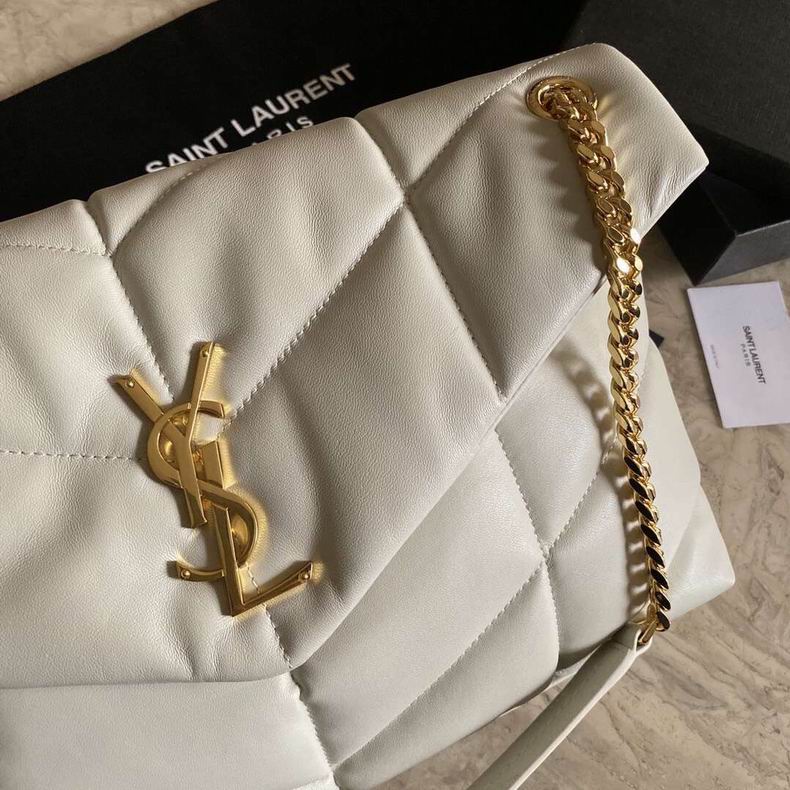 Bolsa  Ysl Loulou Puffer Grande
