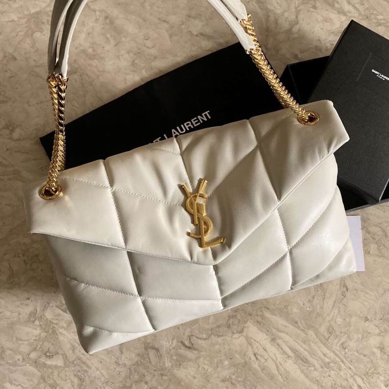 Bolsa  Ysl Loulou Puffer Grande