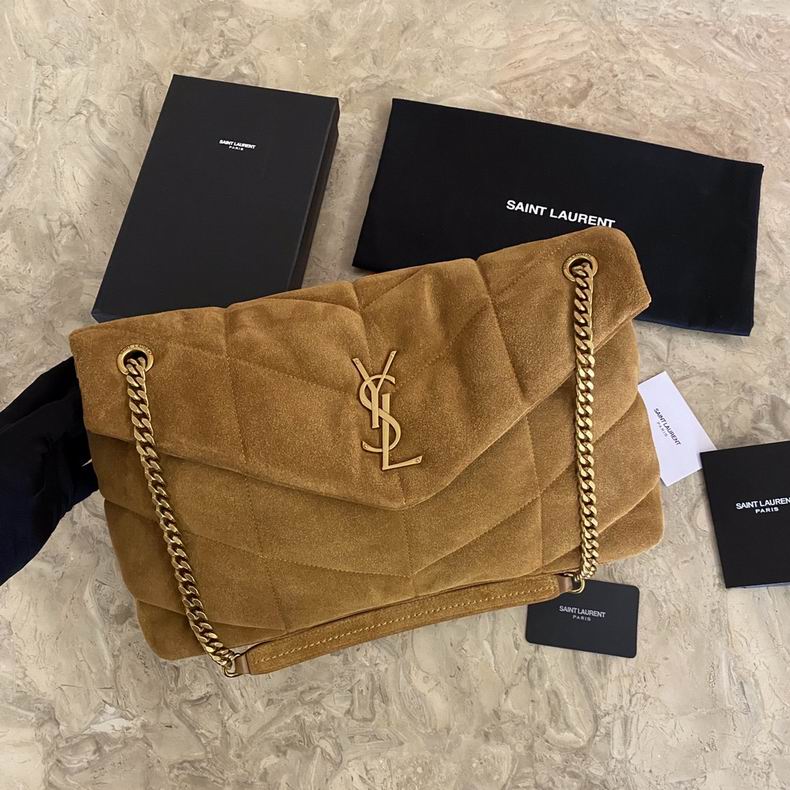 Bolsa  Ysl Loulou Puffer Grande