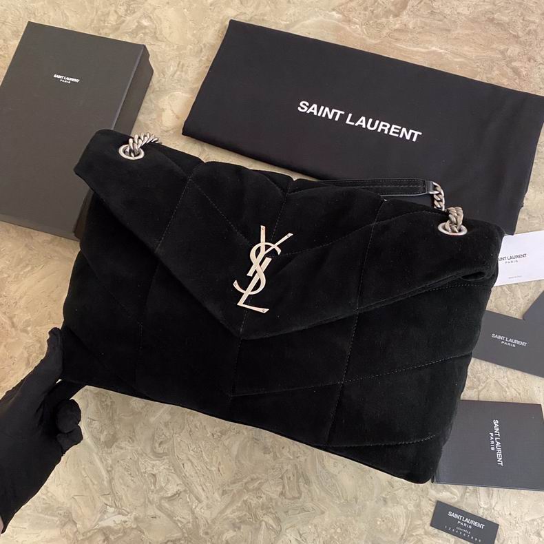 Bolsa  Ysl Loulou Puffer Grande