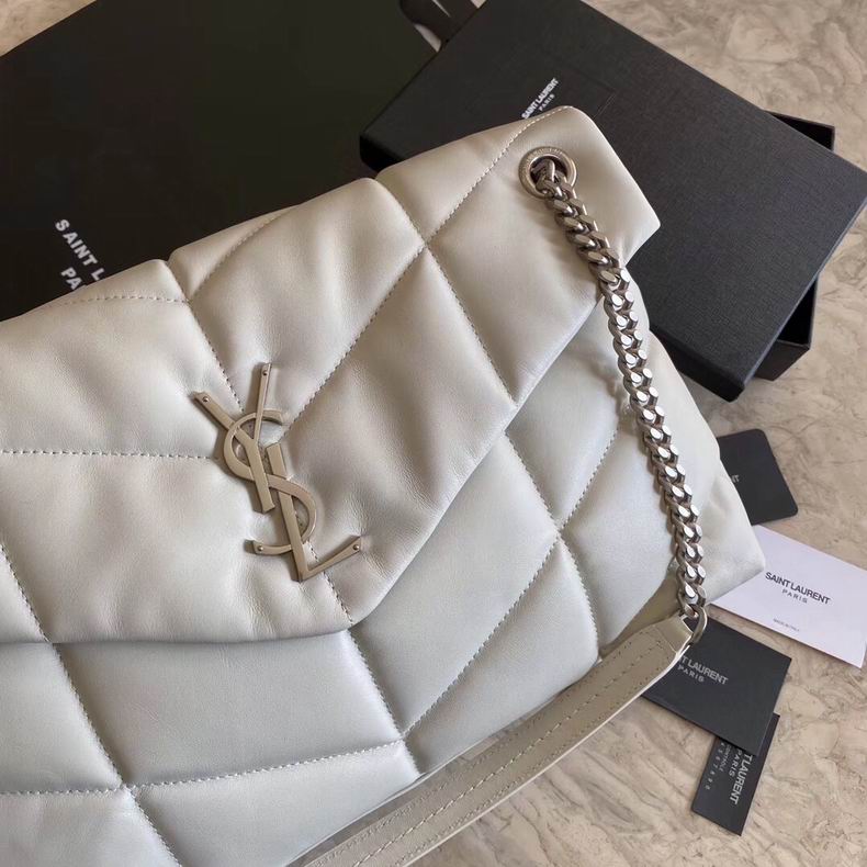 Bolsa  Ysl Loulou Puffer Grande