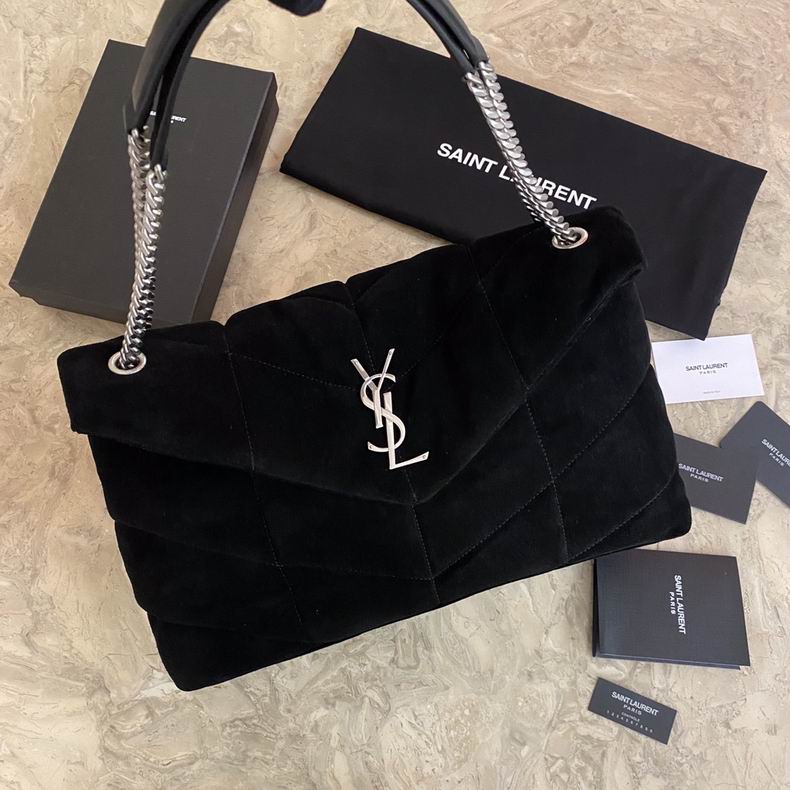 Bolsa  Ysl Loulou Puffer Grande