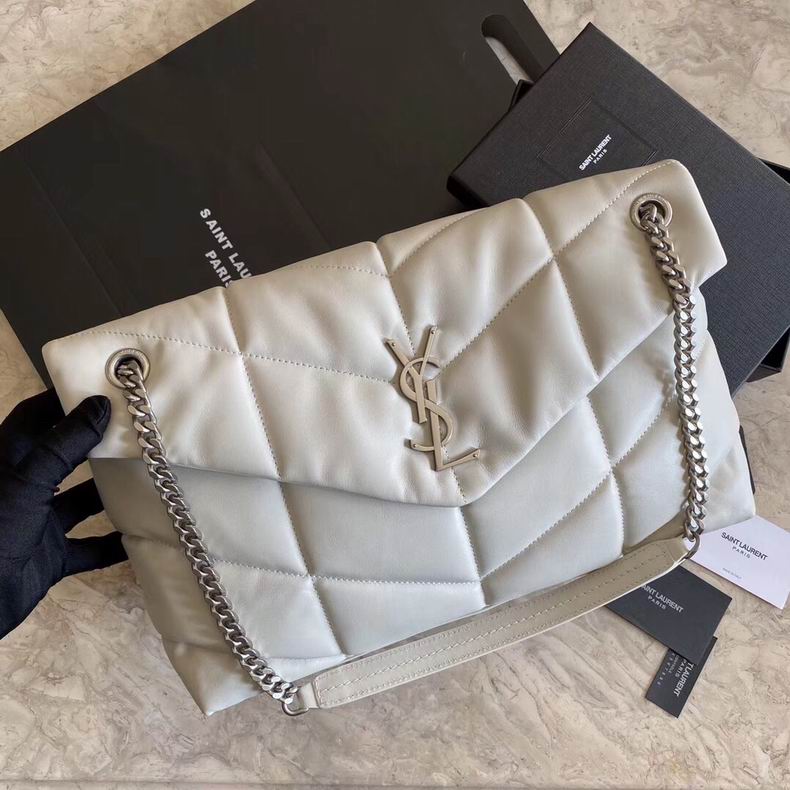 Bolsa  Ysl Loulou Puffer Grande