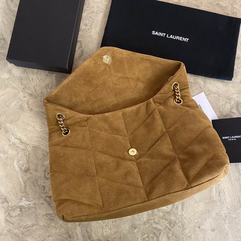 Bolsa  Ysl Loulou Puffer Grande