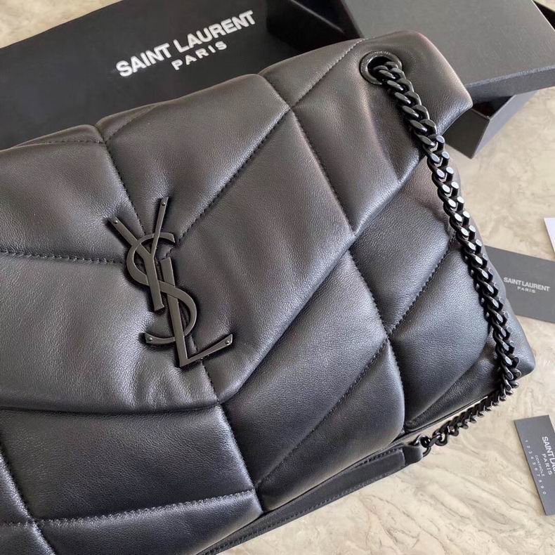 Bolsa  Ysl Loulou Puffer Grande
