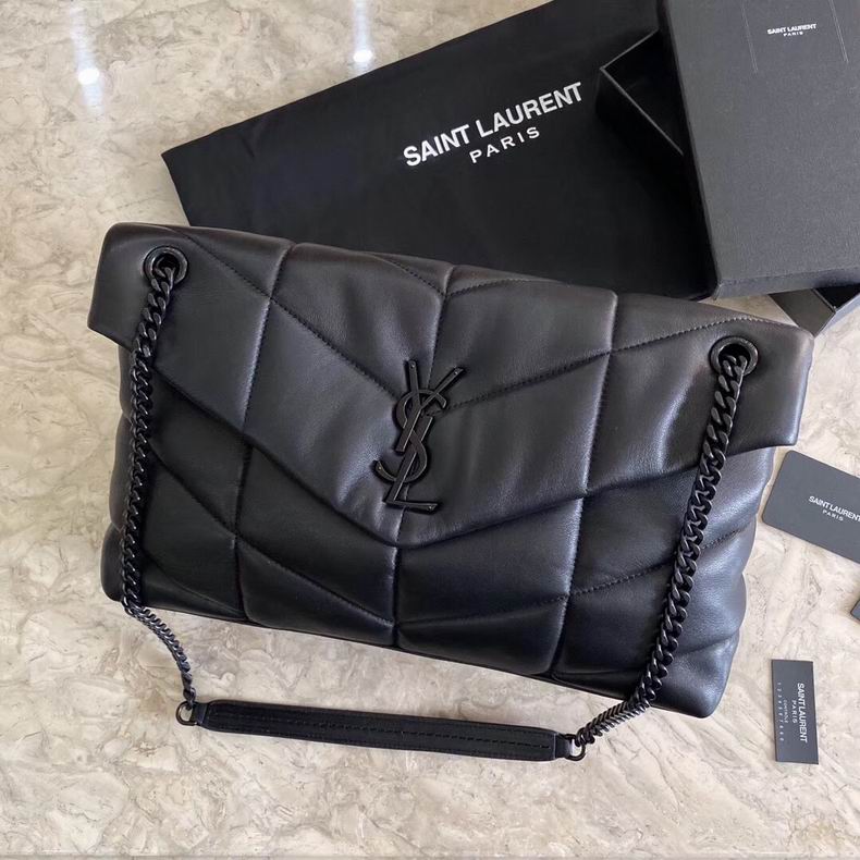 Bolsa  Ysl Loulou Puffer Grande