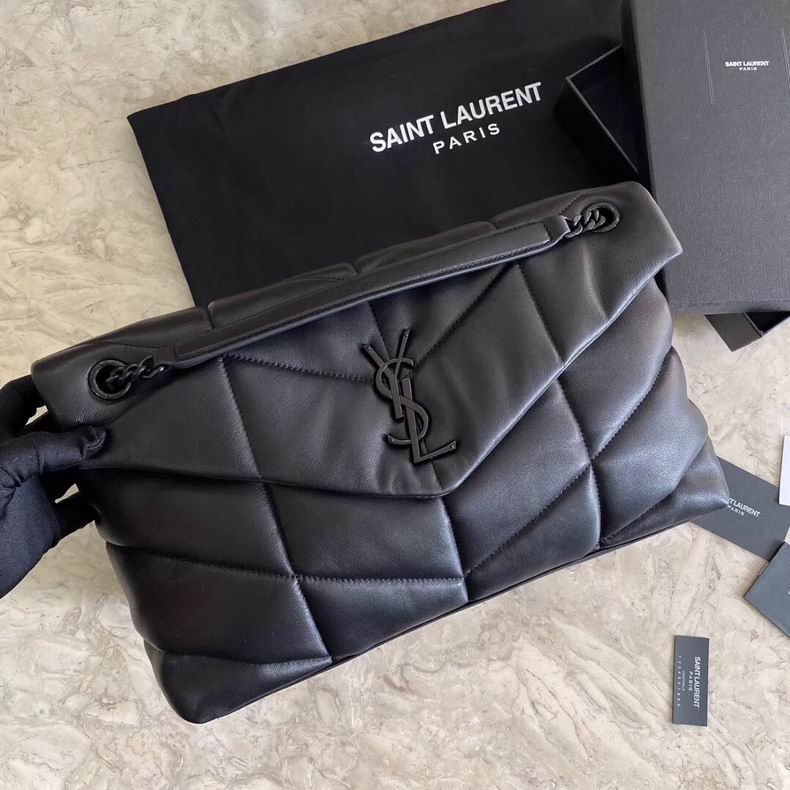 Bolsa  Ysl Loulou Puffer Grande