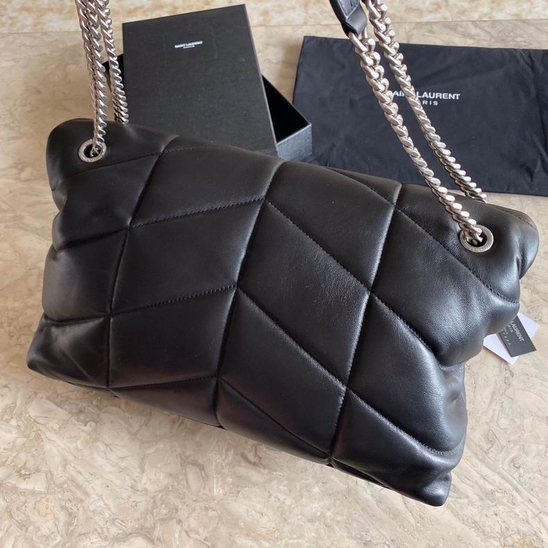 Bolsa  Ysl Loulou Puffer Grande