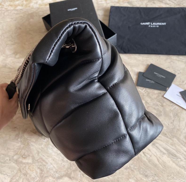 Bolsa  Ysl Loulou Puffer Grande