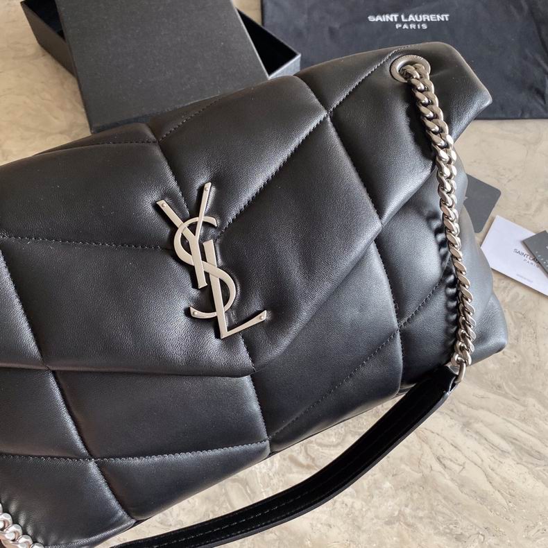 Bolsa  Ysl Loulou Puffer Grande