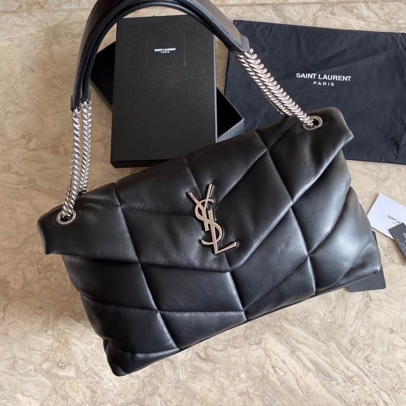 Bolsa  Ysl Loulou Puffer Grande