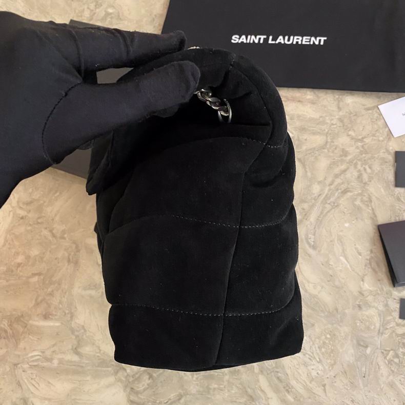 Bolsa  Ysl Loulou Puffer Grande