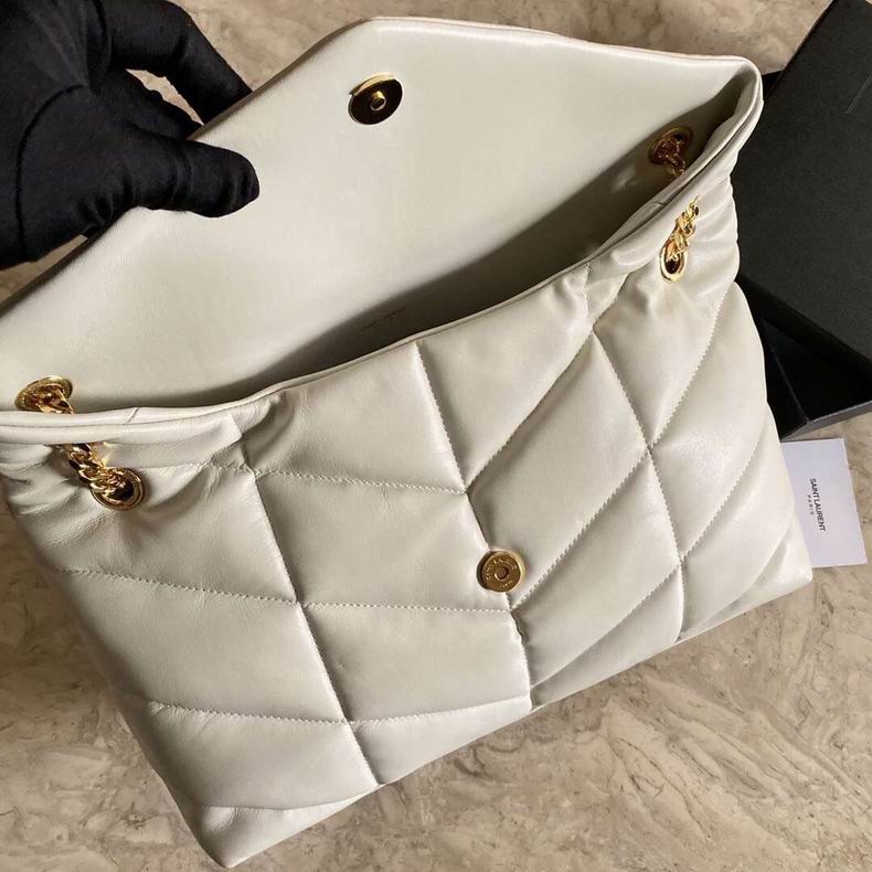 Bolsa  Ysl Loulou Puffer Grande