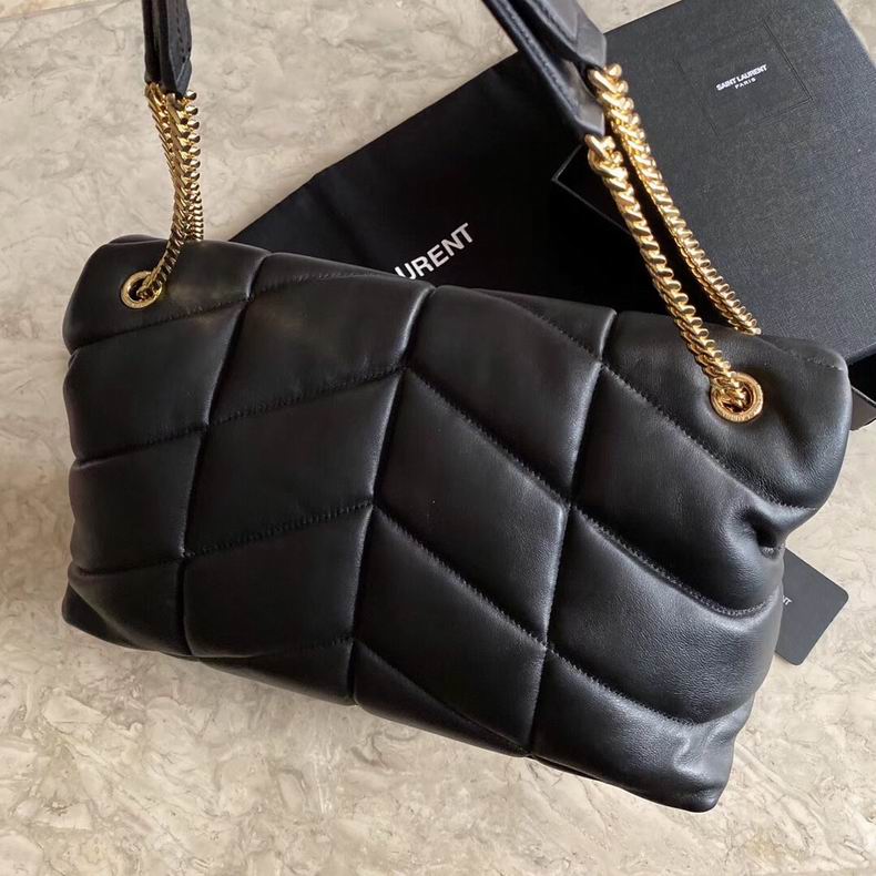 Bolsa  Ysl Loulou Puffer Grande