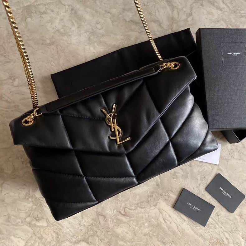 Bolsa  Ysl Loulou Puffer Grande