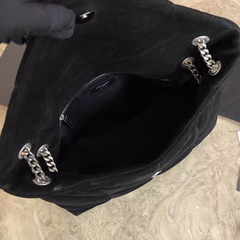 Bolsa  Ysl Loulou Puffer Grande