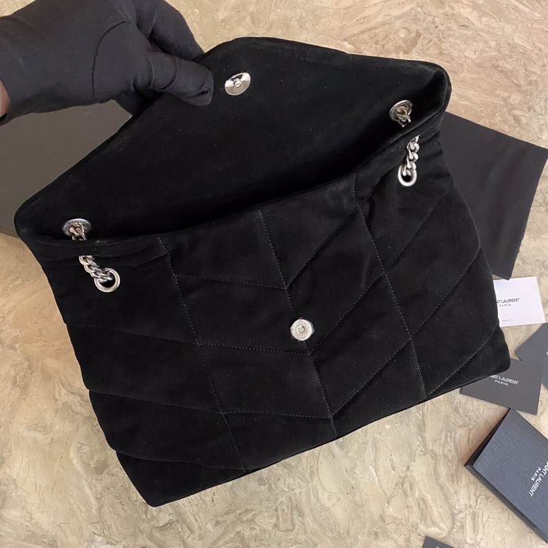 Bolsa  Ysl Loulou Puffer Grande