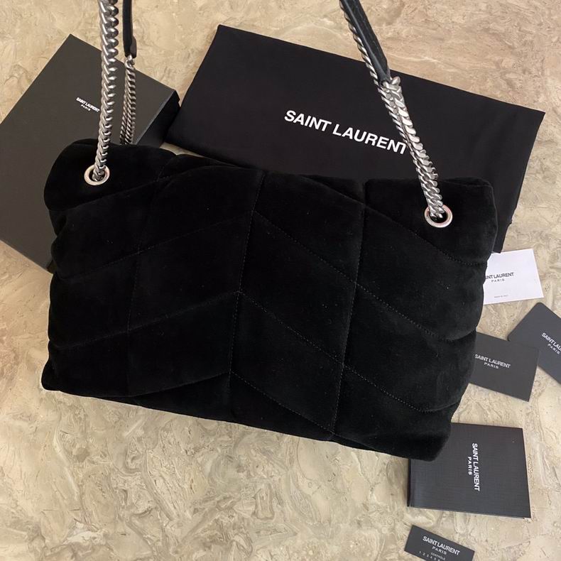 Bolsa  Ysl Loulou Puffer Grande