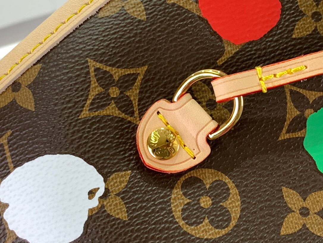 Bolsa Louis Vuitton x YK Neverfull MM