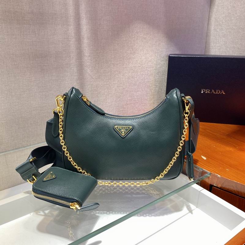 Bolsa Prada Hobo Re-Edition Re-Nylon