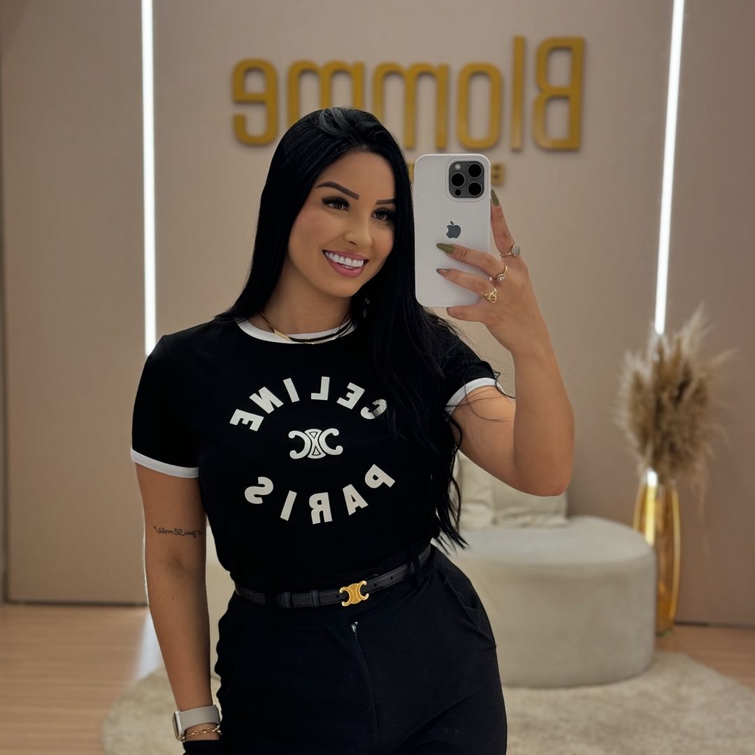 T-shirt Celine (Pronta Entrega)