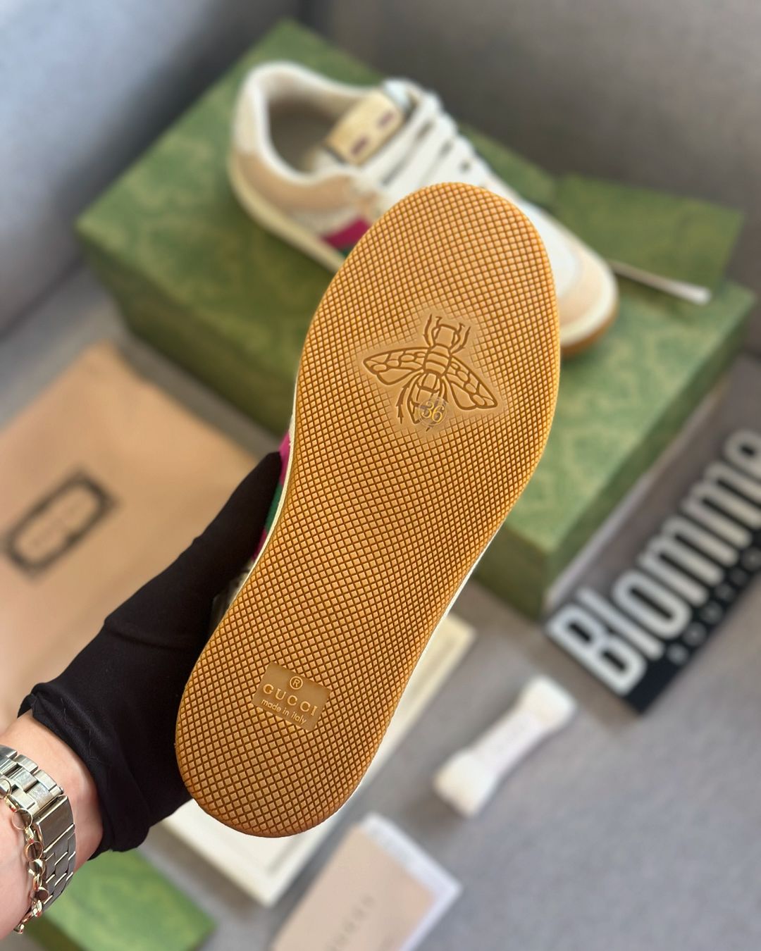 Tênis Gucci Screener (Pronta Entrega)